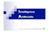 Intelligence Artificielle - F2School · 2020. 3. 20. · Champ de l’Intelligence Artificielle Olivier Boisard - Cours d’Intelligence Artificielle … et quelques définitions