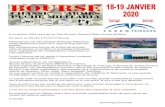 bourse 18-19 JANVIER 2020 · 2019. 11. 14. · A mi-janvier 2020 aura lieu la 1ère Bourse Chasse-Pêche-Armes-Militaria Ce salon se tiendra à Forum Fribourg. Fribourg est une ville