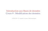 Introduction aux Bases de données Cours 9 : Modification ...cours9-DML_CI.pptx Author Mohamed-Amine Baazizi Created Date 2/25/2019 1:23:22 PM ...