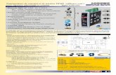 Transmetteur de courant et de tension TRMS (efficace vrai ... · PDF file Haute tension 1200Vac / 1800Vdc +/- 0.5% calibre Impédance d'entrée 500Kohms - 4Mohms - 8Mohms Surcharge