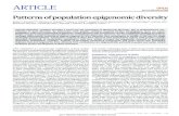 Patterns of population epigenomic diversitylabs.biology.ucsd.edu/schroeder/bggn227/2014 Lectures... · 2014. 3. 7. · Richard B. McCosh1, Huaming Chen2, Nicholas J. Schork4 & Joseph