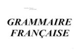 Gramatica Francesa por Paya Frank GRAMMAIRE FRANÇAISE...Gramatica Francesa por Paya Frank GRAMMAIRE FRANÇAISE 1 INDEX GÉNÉRAL 1. LES VERBES 2. LE PASSÉ COMPOSÉ 3. L’IMPARFAIT