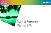 SCoT de Gascogne Réunion PPA...Chiffres clés • 397 communes • 13 EPCI • 3 PETR • 180 000 habitants • + 970 hab./an • 79 350 résidences principales • 65 300 emplois