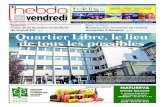 l'Hebdo du Vendredistatic.lhebdoduvendredi.com/journaux_pdf/... · 2016. 10. 27. · L’hebdo du vendredi édité par la SARL BMDR Editions Journal hebdomadaire gratuit d’information