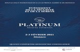 ÉVÉNEMENT DE LA SÉCURITÉ ET DE LA SÛRETÉ · 2020. 11. 18. · R es il ncy Platinum Security est à ce jour le seul salon mettant en exergue les produits et services premium
