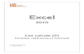 Excel - chochois/RessourcesCommunes/Excel/Excel... = A2 -1 Cette formule permet de retirer 1 jour أ 