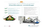 Clarificateur centrifuge - AxFlowLes clarificateurs SPX Seital sont utilisés pour retirer et/ou réduire de façon significative les teneurs en matières solides ou en levures. Dans