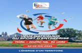 JEUX NATIONAUX DU SPORT D’ENTREPRISE...Après la Martinique en mai 2019, c’est à Tours, au cœur de la Région Centre-Val de Loire, qu’aura lieu la 9e édition des JNSE. Ces