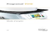Programat P310 - DT&SHOPdata.dt-shop.com/fileadmin/media/ga/21940_ga_fra.pdf · 2016. 2. 12. · Programat 2 52 Clé USB Programat 44 Fiche de chauffe 45 Douille pour la fiche de