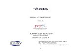 catalogue daisy janvier 2017 - Accueil - Eqla...à bord d'une Fiat Topolino, dans des conditions parfois extrêmes. Réf. : 4486-1 10 h 45 min MP3 Sand George Un hiver à Majorque