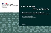 Études - ARTCENA · 2021. 1. 4. · 2020-6 1 Pratiques culturelles en temps de conﬁnement Anne Jonchery, Philippe Lombardo* * Respectivement chargée d’études et chargé d’études