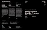 Musique classique | En famille Maîtrise de Radio France - TAPAve Maria pour voix de femmes est dédié à la mémoire de sa mère Clara, pianiste et chanteuse décédée dix-huit