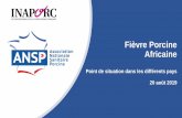 Fièvre Porcine Africaine - GDS Poitou-Charentes...confirmé le 09/08/2019 dans la région de Mongla (État de Shan), à proximité de la frontière chinoise (source: déclaration