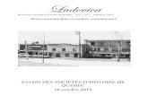 Ludovica - Fédération Histoire Québec de societes/Ludovica-V3… · Ludovica, vol. 3, no 1, Automne 2017 1 Chers lecteurs et lectrices, Pour une troisième année consécutive,