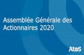 Assemblée Générale des Actionnaires 2020 · 2020. 6. 16. · AWS pour les fournisseurs de solutions et les partenaires du secteur public Meilleure note en 2019 audit de renouvellement