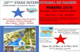PANAMA · 2018. 7. 1. · Vol A/R direct au départ de Paris sur AIR FRANCE 2h de cours de danses tous les matins* par Marine et Pierre-Alexandre Salsa Cubaine –Rueda –Bachata