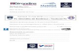 FC Girondins de Bordeaux / Toulouse FC · 2018. 4. 20. · GIRONDINS DE BORDEAUX Billetterie Matmut ATI-ANTIQUE Autocars GIRONDINS DE BORDEAUX 1881 . Title: COUPON REPONSE ECOLES