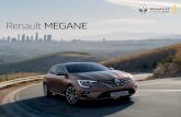 Renault MEGANE · Les nouveaux codes de l’élégance Distinctif, le design de Renault MEGANE est empreint de raffinement et de modernité. À l’avant, ses lignes dynamiques s’éclairent