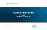 Baseline Information Security Guidelines (BSG) Édition 2018 · 2018. 7. 5. · Baseline Information Security Guidelines (BSG) Édition 2018 . p. CENTRE FOR CYBER SECURITY BELGIUM