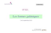 Les formes galéniques - Tout un programme... · 2010. 10. 28. · inventées en 1846 par J.C. Lehuby • 1949 : en France (Auréomycine) • présentation : – 2 demi-capsules emboîtées