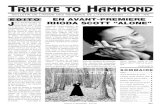 TRIBUTE TO HAMMOND tth/TTH06.pdf · 2013. 4. 26. · Jimmy SMITH et son Quartet ainsi que Jimmy McGriff. • Puis vint le moment de la technique : une cassette tournée à Chicago