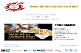 MARCHÉ DES ARTISANS D’ART - Reims...Dimanche 23 juin 2019, rendez-vous aux Halles du Boulingrin pour la 9ème édition du Marché des artisans d’art,à Reims. ATELIERS D’INITIATION
