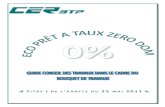 ECO PTZ - GUIDE DES TRAVAUX4xgroupe de travail de la commission technique de la CERBTP de la Réunion a souhaité proposer un guide ... - remise en l’état des installations électriques