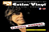 L’estimation de vos vinyLes 33 t / 45 t Estim’vinyl...L’année suivante, Jean-Louis Aubert sort son pre-mier album « live », Concert Privé, avec la compli-cité de plusieurs