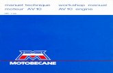 BIENVENUE SUR TOBECONLINElach6398.odns.fr/assets/manuel-technique-moteur-av10.pdf · 2019. 12. 25. · MOTOBECANE workshop manual AVIO engine . MANUEL TECHNIQUE MOTE-UR AV 10 WORKSHOP