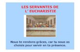 Servantes de l'Eucharistie - vieconsacree.re · C’est l’appel intérieur qu’entendit Jeanne Onésime GUIBRET et deux de ses amies le 31 mai, jour de la Pentecôte 1857, en l’église