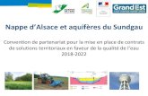 Nappe d’Alsae et aquifères du Sundgau - Aprona ressource... · 2019. 1. 7. · Le contenu de la convention de partenariat La suite Convention de partenariat pour la mise en place