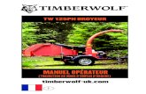 MANUEL OPÉRATEUR...Ce manuel porte sur le fonctionnement et la maintenance du modèle Timberwolf TW 125PH .Toutes les informations y figurant correspondent aux informations produit