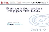 Baromètre des rapports ESG - La Confédération Générale des Entreprises …rse.cgem.ma/upload/714220127.pdf · 2020. 10. 28. · limitent à quelques grandes entreprises, banques