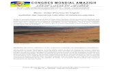 Maroc : Imider (Province de Tinghir) spoliation des ......La mine utiliserait 1555 m3 d’eau par jour, soit plus de 12 fois la consommation journalière de tous les habitants de Imider.