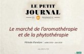 Le marché de l’aromathérapielepetitjournaldemapharmacie.fr/wp-content/uploads/2019/...2019/06/10  · l’aromathérapie et de la phytothérapie. Dans ce marché, il y a 189 laboratoires