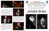 eby JJuliette Gréco · 2018. 9. 4. · Juliette Grécouro dziła się7 lutego 1927 w mieście Montpellier w południowej Francji. Jej ojciec pochodziłz Korsyki, matka była działaczkąfrancuskiego