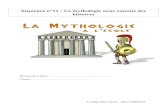 Séquence n°11 : La mythologie nous raconte des histoires · 2020. 3. 23. · VOCABULAIRE de la séquence : La Mythologie - S’entraîner à écrire les mots avec la bonne orthographe.
