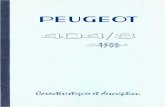 PEUGEOT 404-8 Comfort 1500 - OCR.pdf• Suspension classique 404, dont la flexibilite est compatible avec les performances de la voiture • Pneumatiques de 155 X 380 Comme tous les