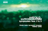 WITOLD LUTOSŁAWSKI - IdagioWitold Lutosławski (1913–1994): Symphonies Nos. 2 and 3 It was not self-evident by any means that Witold Lutosławski should end up writing four symphonies