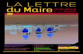 LA LETTRE du Maire - Fouras · 2019. 6. 6. · MAIRIE DE FOURAS : Place Lenoir - BP 40023 - 17450 Fouras-les-Bains Té l. 05 46 84 60 11 - Fax. 05 46 84 29 14 Site Web : fouras-les-bains.fr