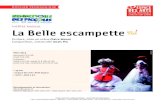 La Belle escampette - Espace des Arts, Scène nationale ......- Musette (J.S. Bach, répertoire Baroque) Activités - Apprendre l’une de ces chansons (paroles en annexe). - Ecouter
