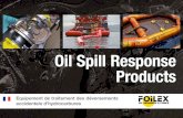 Oil Spill Response Products - Mer TDS 200 Pompe/Ecrémeur TDS 200 70 m /h (310 US gpm) Groupe hydraulique DH 32 32 kW (43 bhp) diesel Ensemble tuyauterie HP 200 Refoulement Ø4”