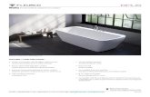 Waltz Acrylic bathtub Baignoire en acrylique · 2020. 1. 29. · 1 Canada 1.800.993.0033 | USA 1.888.568.2121 | Fax 514.326.2008 | info@fleurco.com | 2020-01-28 Model shown / Modèle