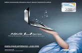 ASUS recommande Windows Vista® Edition Familiale Premium · 2012. 1. 13. · ASUS offre plusieurs séries d’ordinateurs portables intégrant les technologies les plus avancées.
