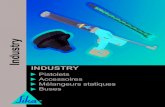 Catalogue d'accessoires Industry · 2021. 2. 28. · CMYK Industry Pistolet Cox - pneumatique - pour cart. de 490 ml No d’article : F04483 Pour utilisation avec : SikaFast®-3131