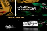 ciné-concerts - Orchestre de Chambre d'Hôte · 2019. 3. 11. · l'orchestre de chambre d'hôte Jean-Paul Raffit guitare électrique, composition, direction, Isabelle Bagur flûte