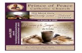 Prince of Peace · 2020. 6. 14. · 12800 NW 6 St. Miami, FL 33182 ~ Tel: (305) 559-3171 Fax: (305) 559-3172 ~ Website: Rev. Giovanni Peña, Pastor S / P Rev. Joaquín Pérez Púpo