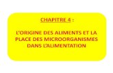 Chapitre 4 : L’ORIGINE DES ALIMENTS et la place des ...col21-henry-berger.ac-dijon.fr/IMG/pdf/chapitre_4.pdf · yaourt mélangés, on fait mourir les bactéries que l’on a ajoutées