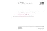 NORME ISO INTERNATIONALE - iTeh Standards Store · 2020. 5. 23. · NORME INTERNATIONALEISO 8568 : 1989 (F) Chocs mécaniques - Machines d’essai - Caractéristiques et performance