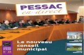 Le nouveau conseil municipal - Pessac...>> AGENDA 21 p. 10 > Quand le beau est utile p. 10 > Les élèves de l’école G-Leygues p. 12 >> PORTRAIT p. 13 > Pierre AUGER >> AGENDA p.